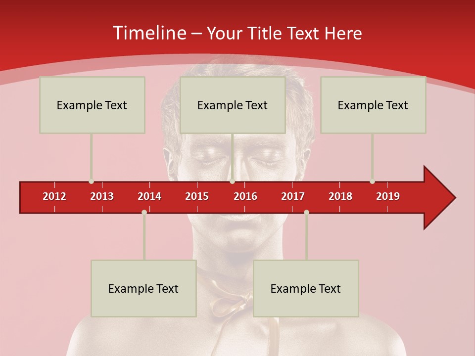 Gift Guy Portrait PowerPoint Template