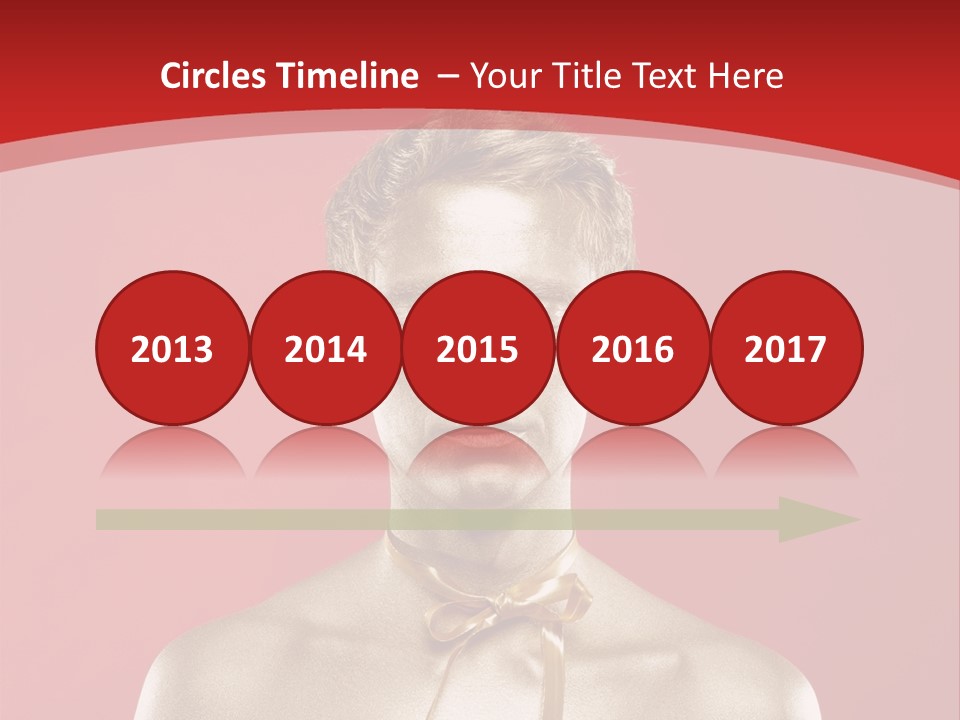 Gift Guy Portrait PowerPoint Template