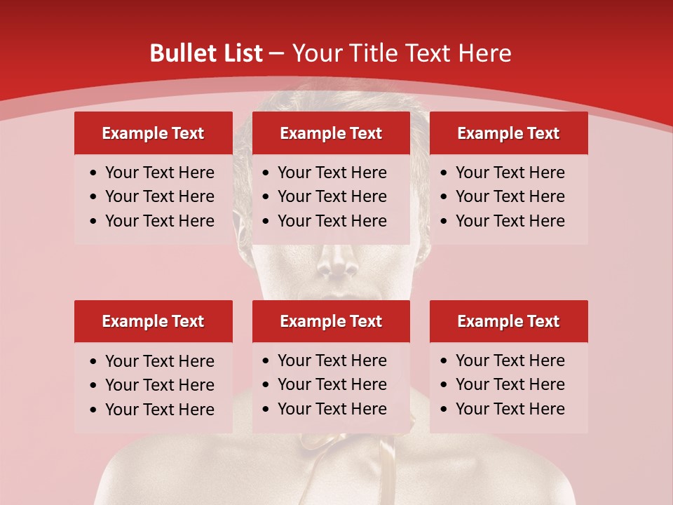 Gift Guy Portrait PowerPoint Template