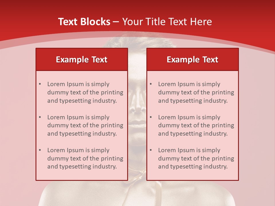 Gift Guy Portrait PowerPoint Template