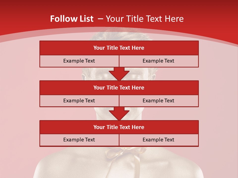 Gift Guy Portrait PowerPoint Template