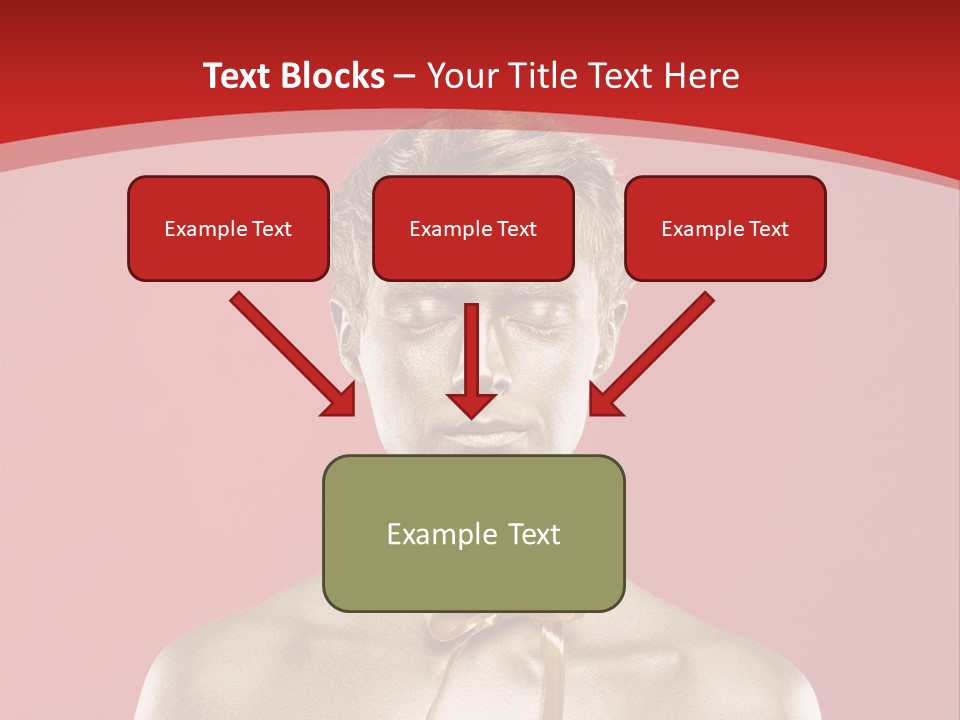 Gift Guy Portrait PowerPoint Template