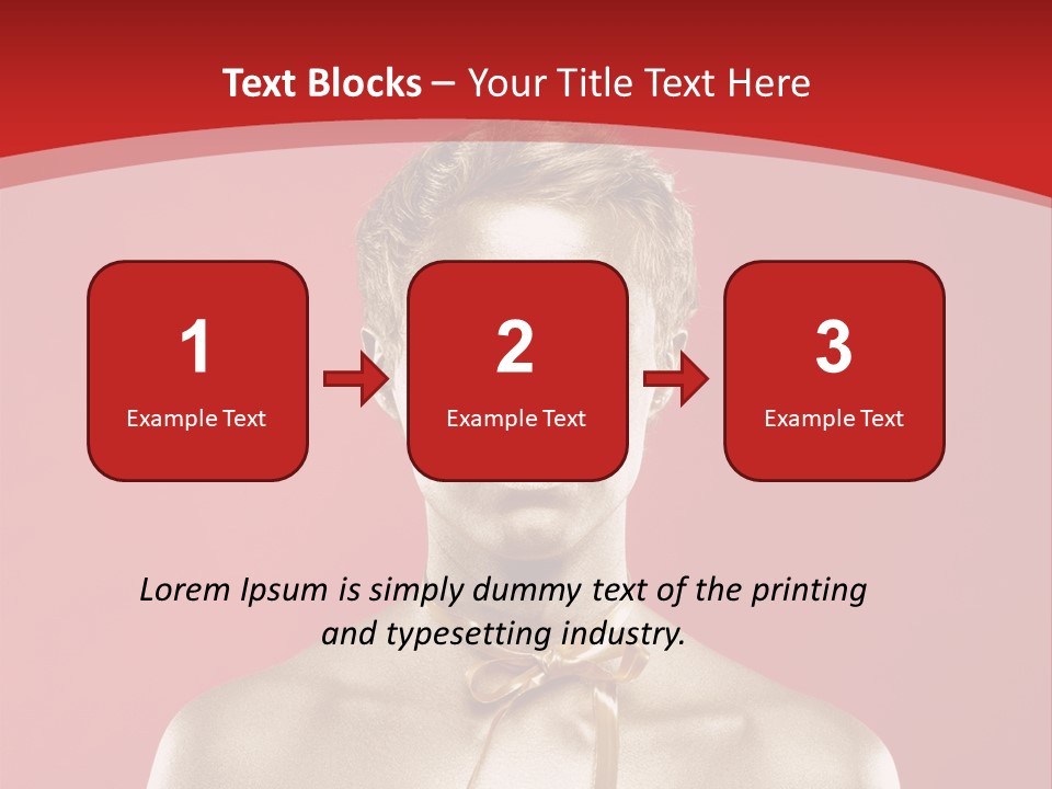 Gift Guy Portrait PowerPoint Template