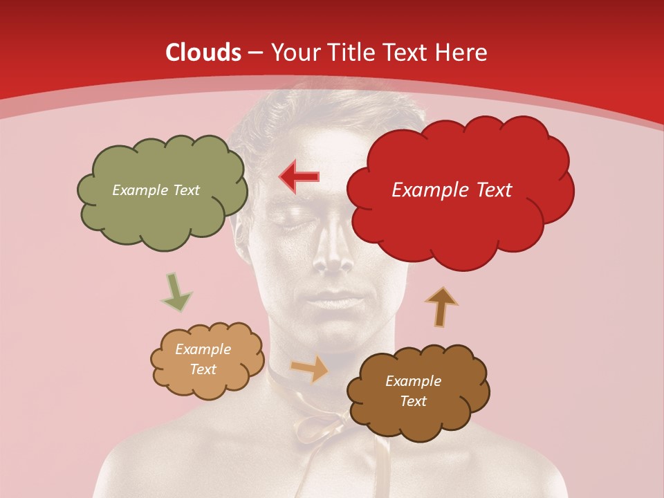 Gift Guy Portrait PowerPoint Template