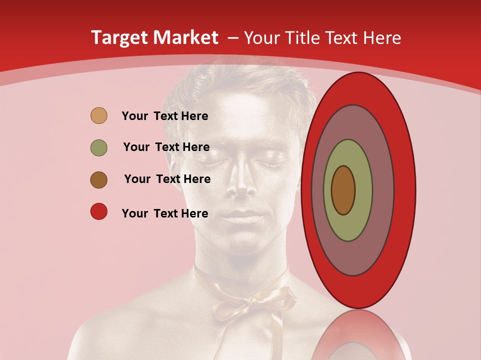 Gift Guy Portrait PowerPoint Template