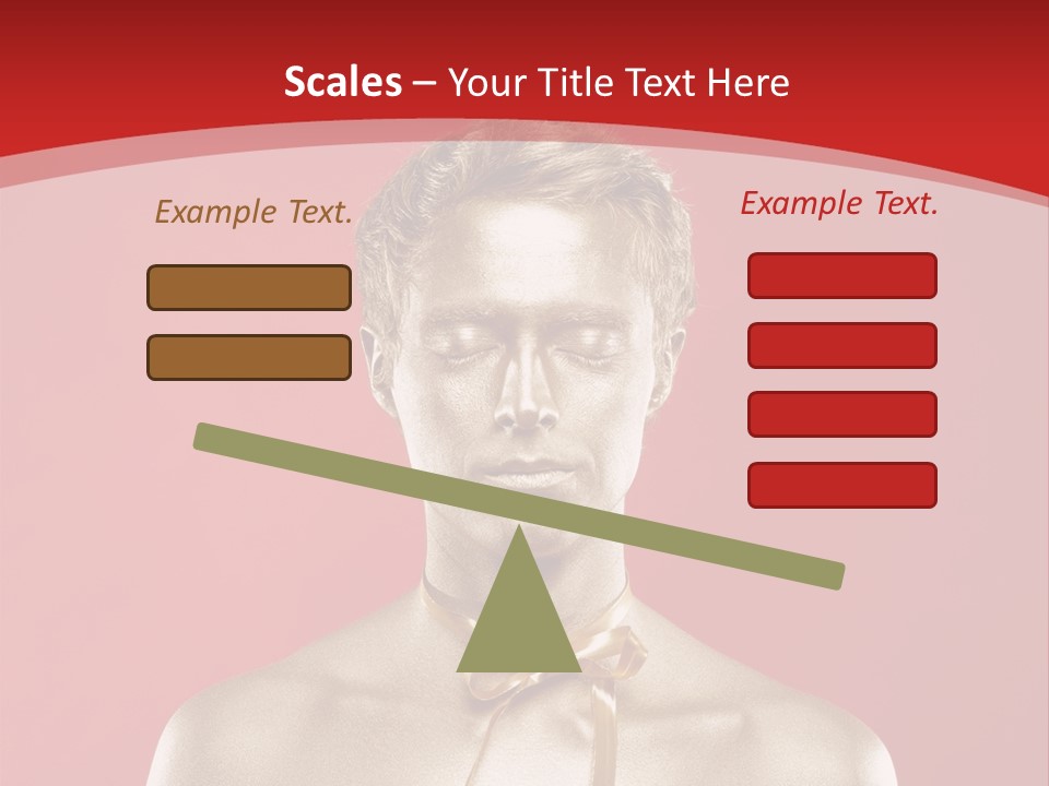 Gift Guy Portrait PowerPoint Template