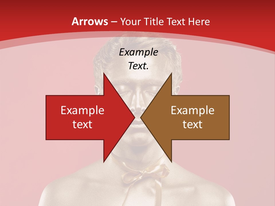 Gift Guy Portrait PowerPoint Template