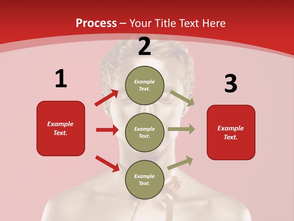 Gift Guy Portrait PowerPoint Template