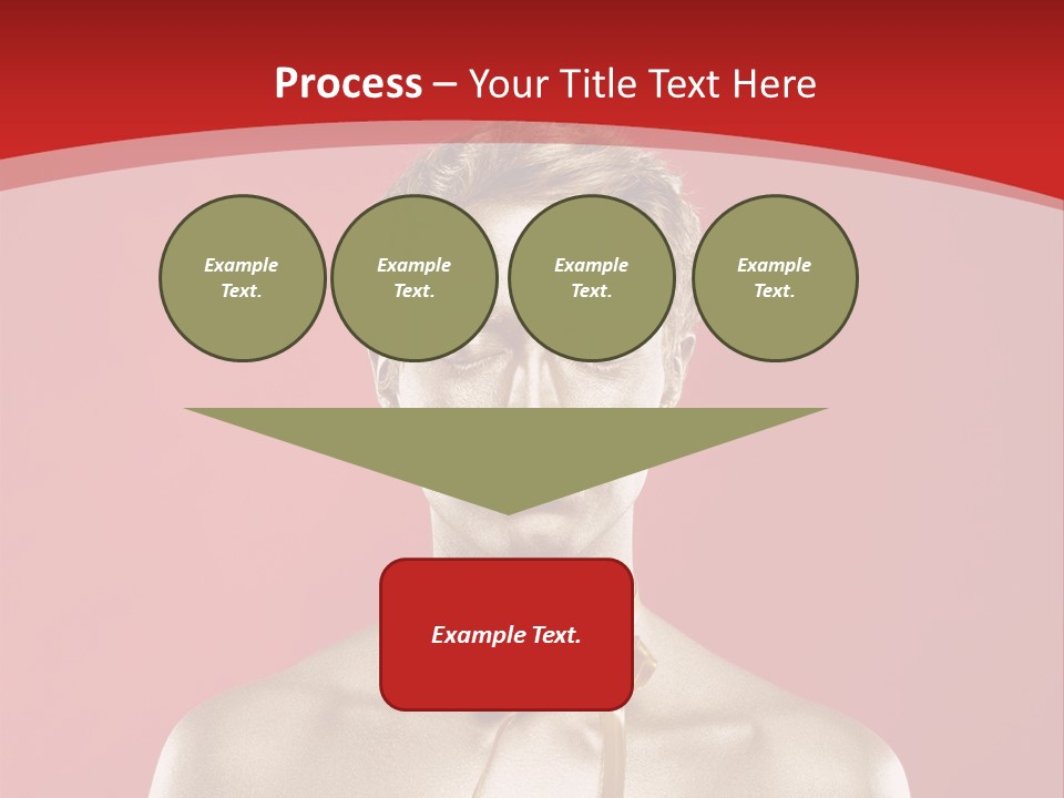 Gift Guy Portrait PowerPoint Template