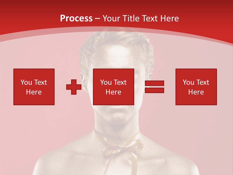 Gift Guy Portrait PowerPoint Template