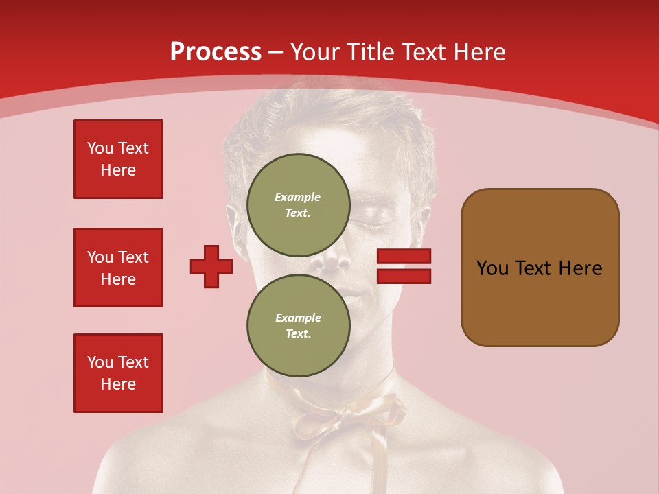 Gift Guy Portrait PowerPoint Template