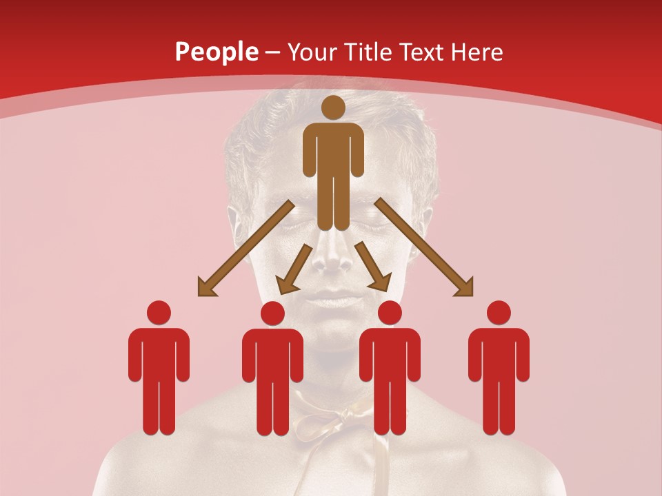 Gift Guy Portrait PowerPoint Template