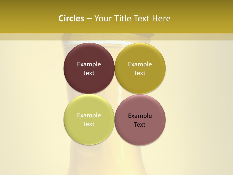 Joyful Background Crazy PowerPoint Template