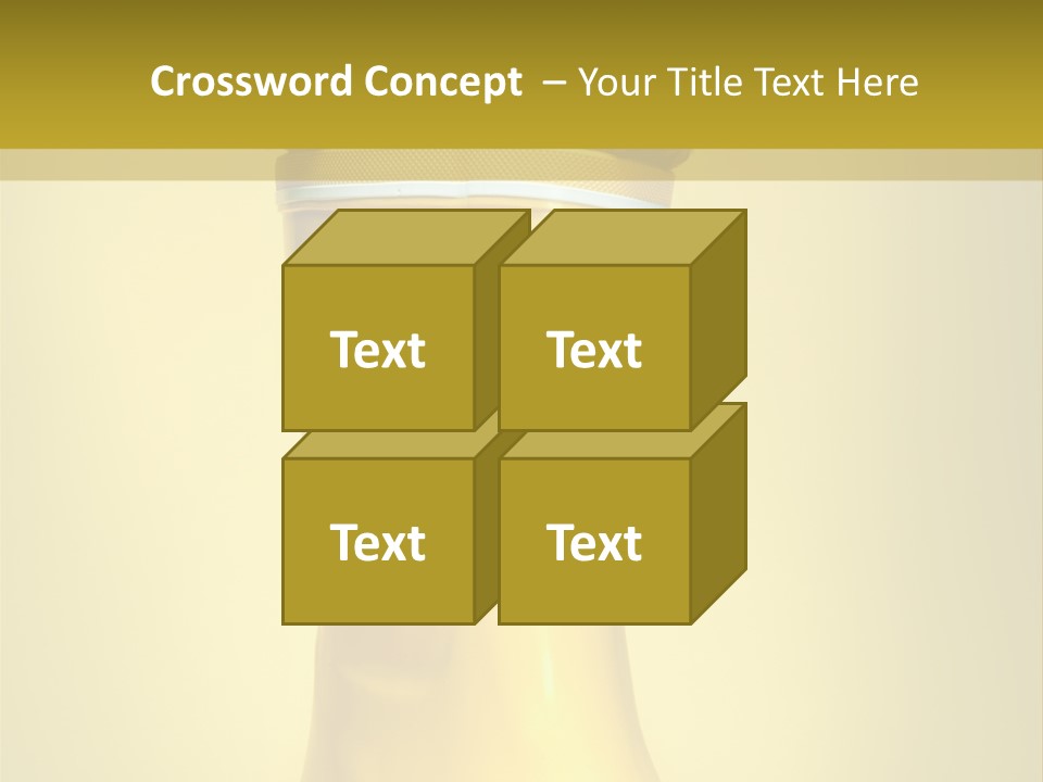 Joyful Background Crazy PowerPoint Template