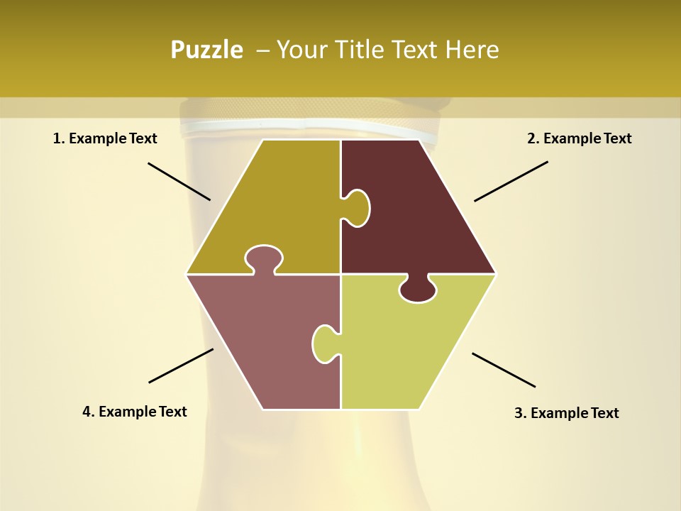 Joyful Background Crazy PowerPoint Template