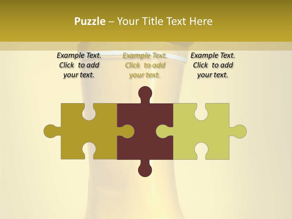 Joyful Background Crazy PowerPoint Template