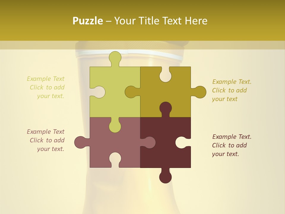 Joyful Background Crazy PowerPoint Template