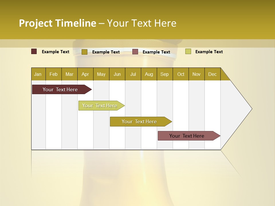 Joyful Background Crazy PowerPoint Template