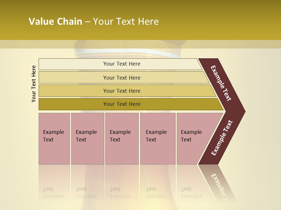 Joyful Background Crazy PowerPoint Template