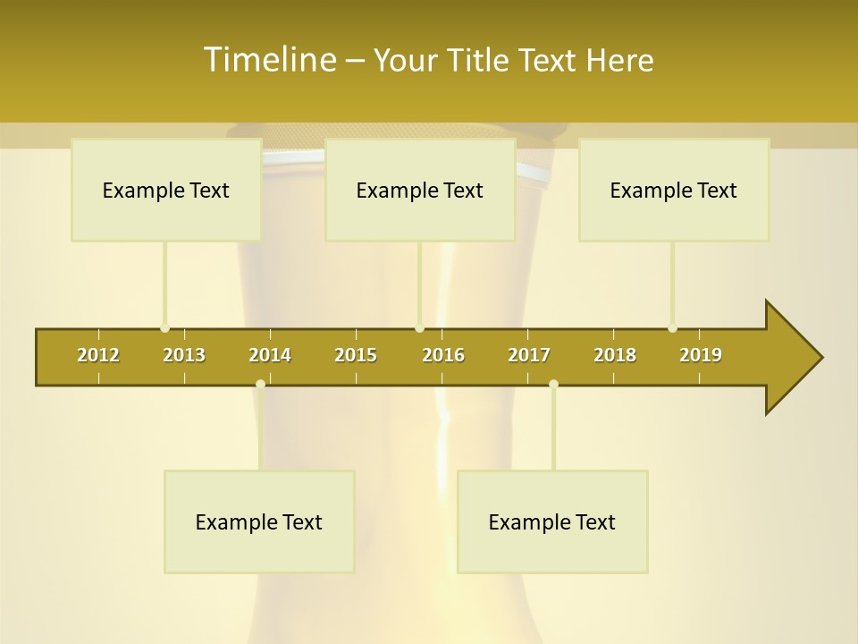 Joyful Background Crazy PowerPoint Template