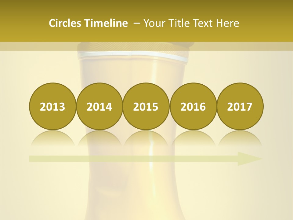 Joyful Background Crazy PowerPoint Template