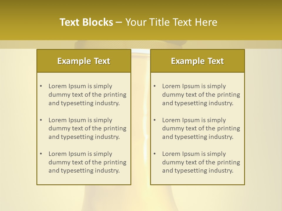 Joyful Background Crazy PowerPoint Template