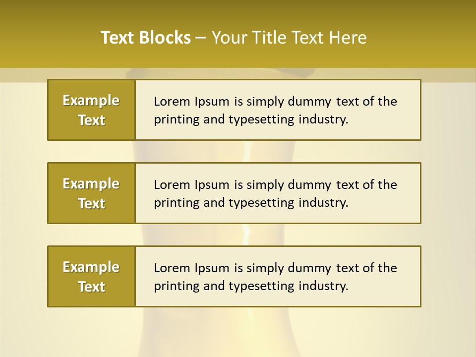 Joyful Background Crazy PowerPoint Template