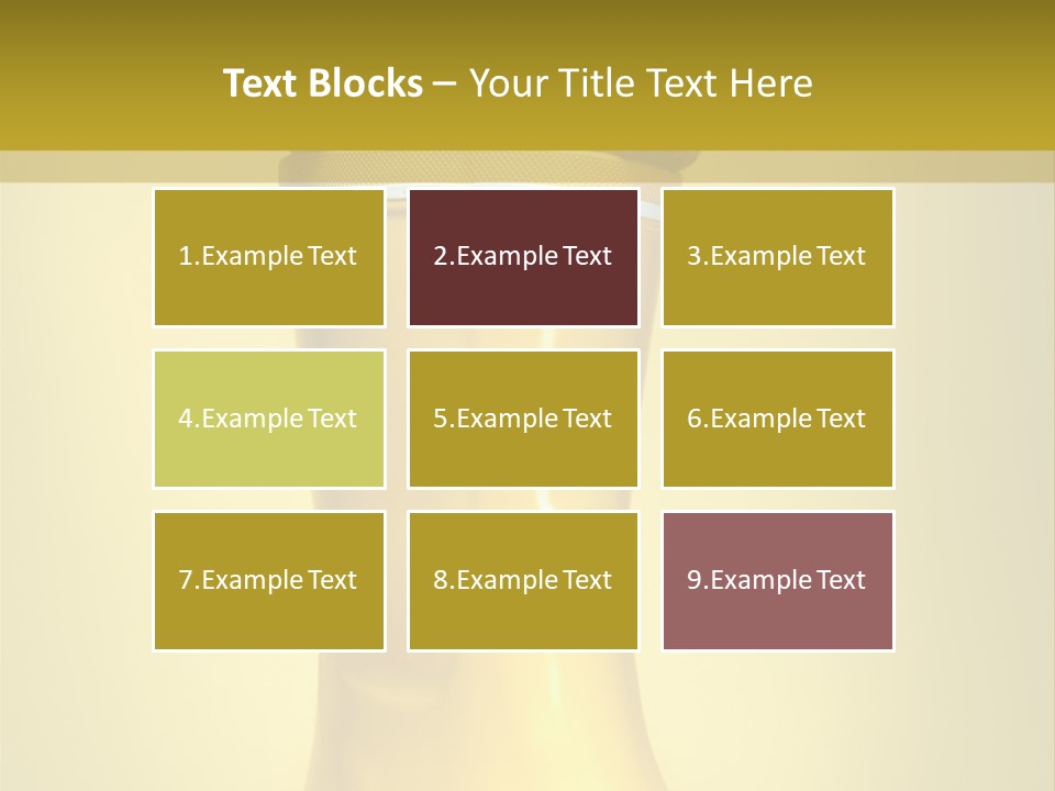 Joyful Background Crazy PowerPoint Template