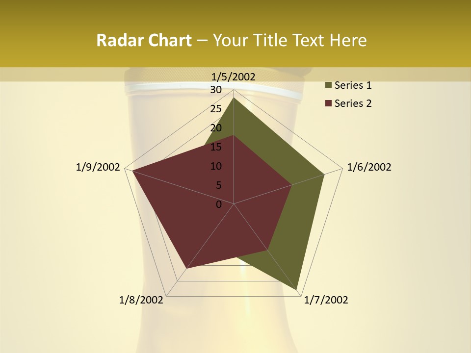 Joyful Background Crazy PowerPoint Template