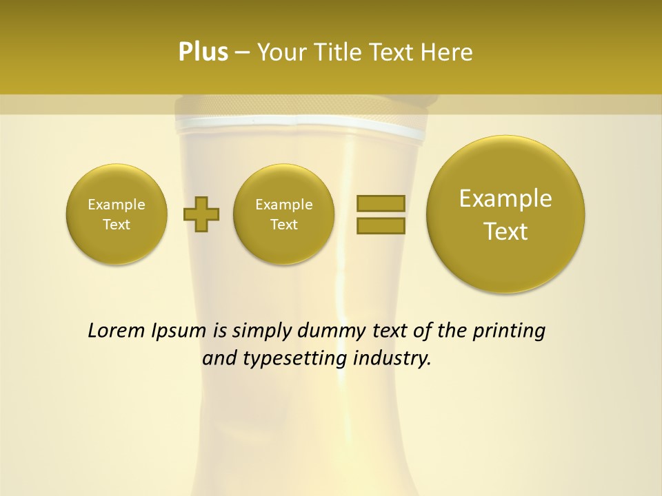 Joyful Background Crazy PowerPoint Template