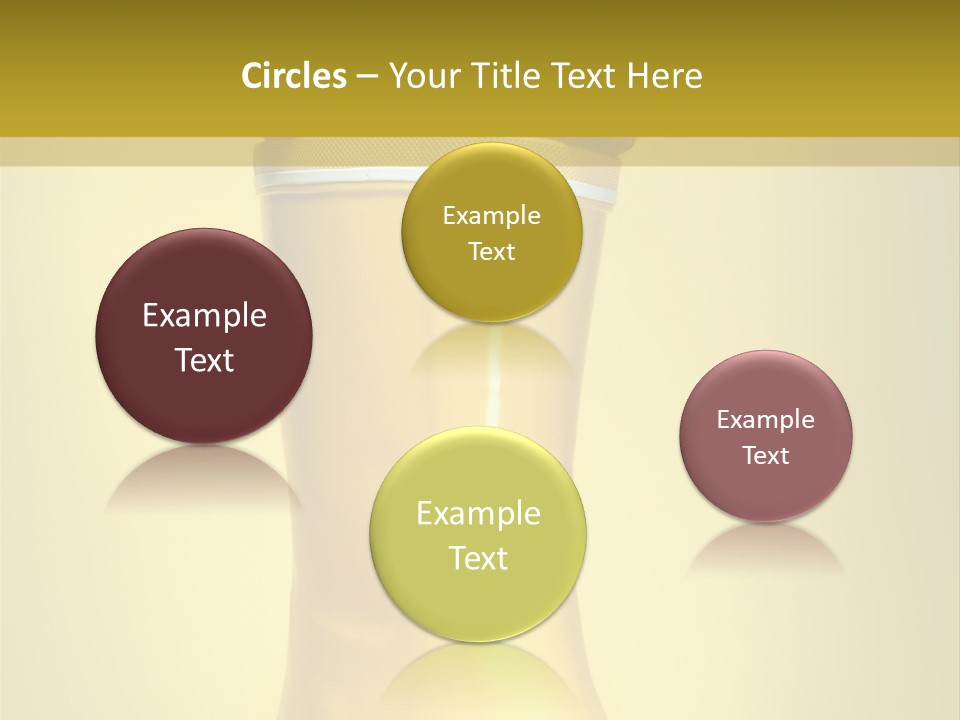 Joyful Background Crazy PowerPoint Template