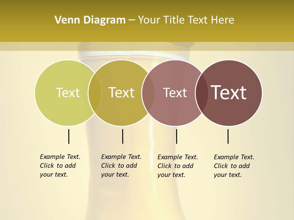 Joyful Background Crazy PowerPoint Template