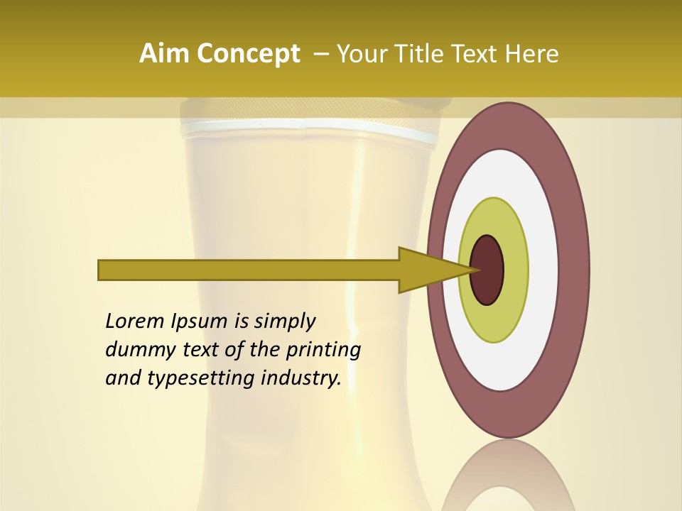 Joyful Background Crazy PowerPoint Template