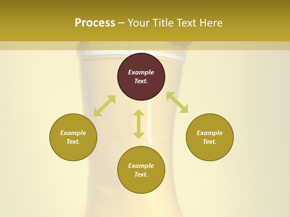 Joyful Background Crazy PowerPoint Template