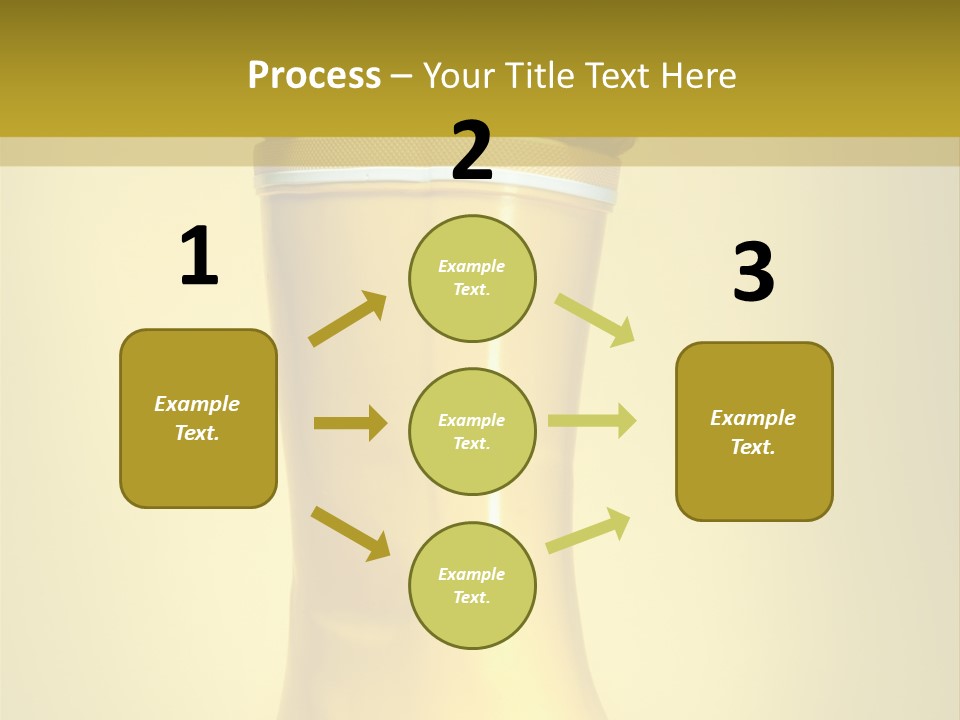 Joyful Background Crazy PowerPoint Template