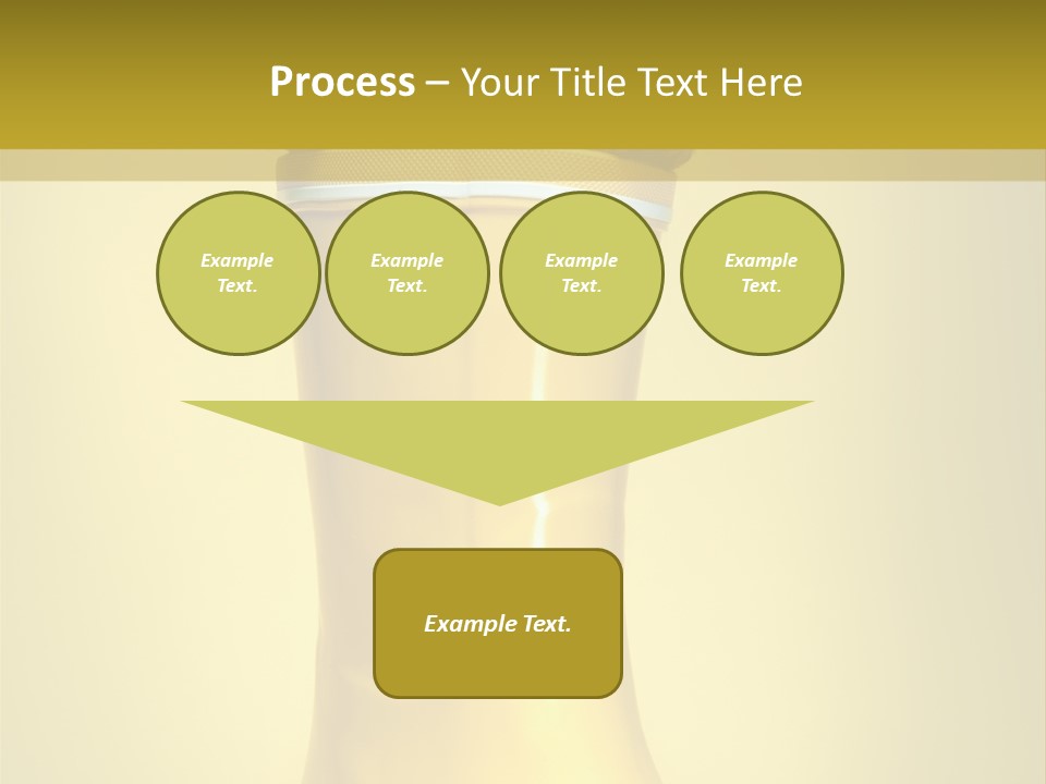 Joyful Background Crazy PowerPoint Template