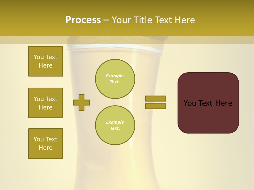 Joyful Background Crazy PowerPoint Template