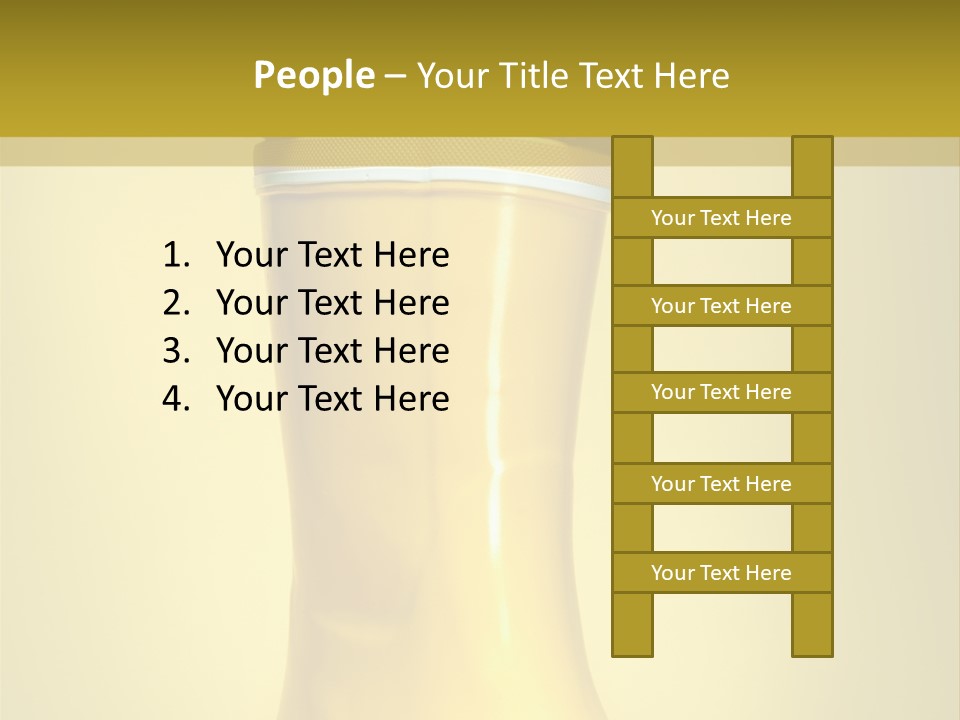 Joyful Background Crazy PowerPoint Template