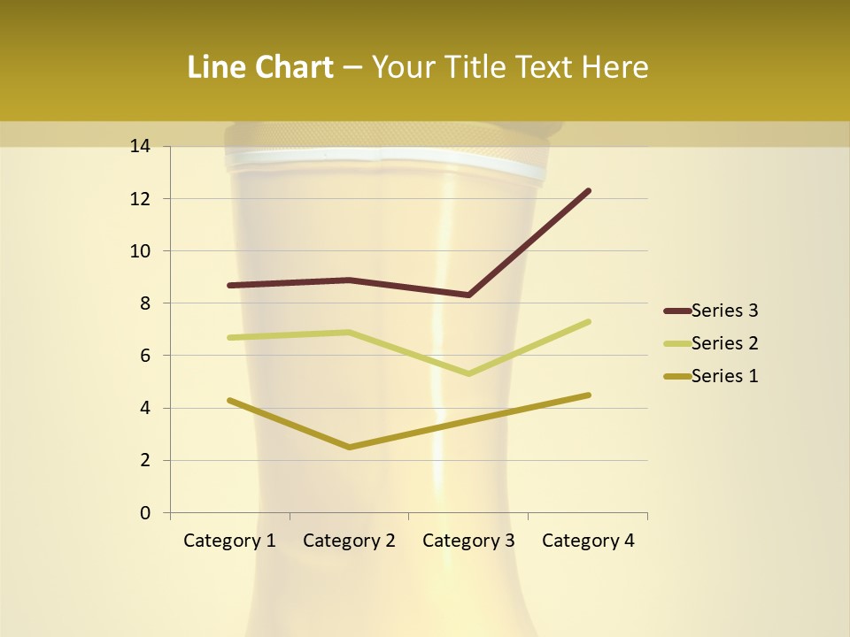 Joyful Background Crazy PowerPoint Template