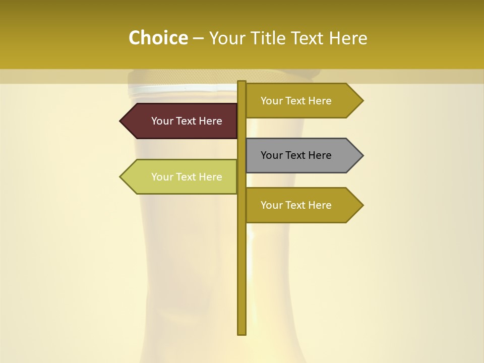 Joyful Background Crazy PowerPoint Template