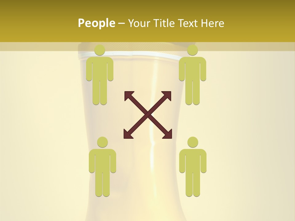 Joyful Background Crazy PowerPoint Template