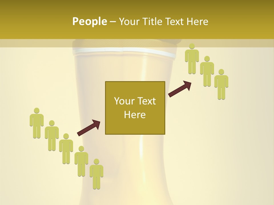 Joyful Background Crazy PowerPoint Template