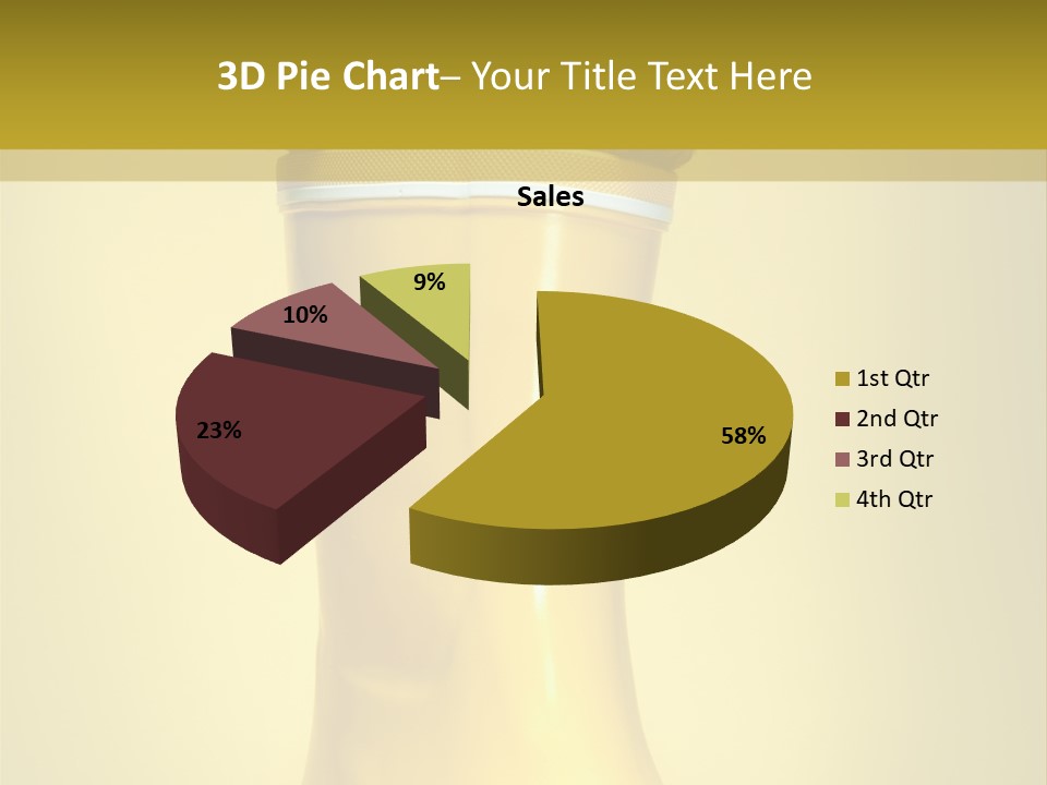 Joyful Background Crazy PowerPoint Template