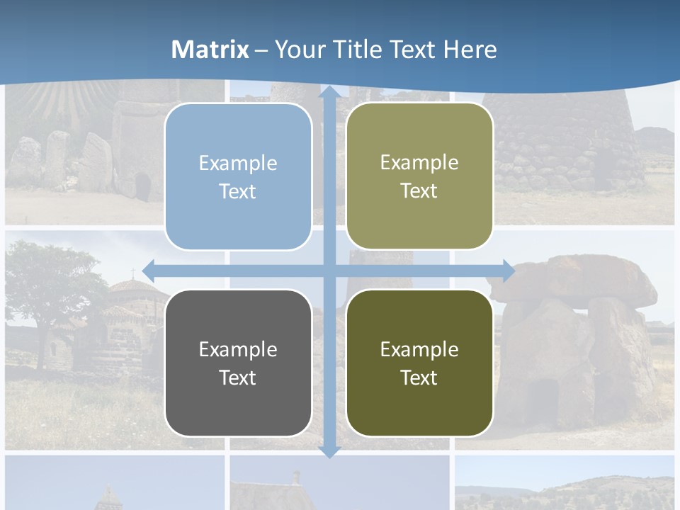 Collage Tower Neolithic PowerPoint Template