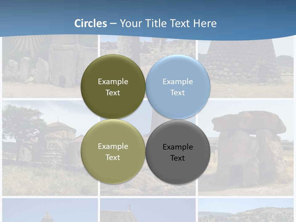 Collage Tower Neolithic PowerPoint Template