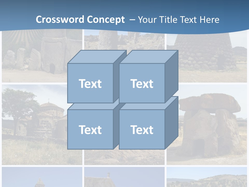 Collage Tower Neolithic PowerPoint Template