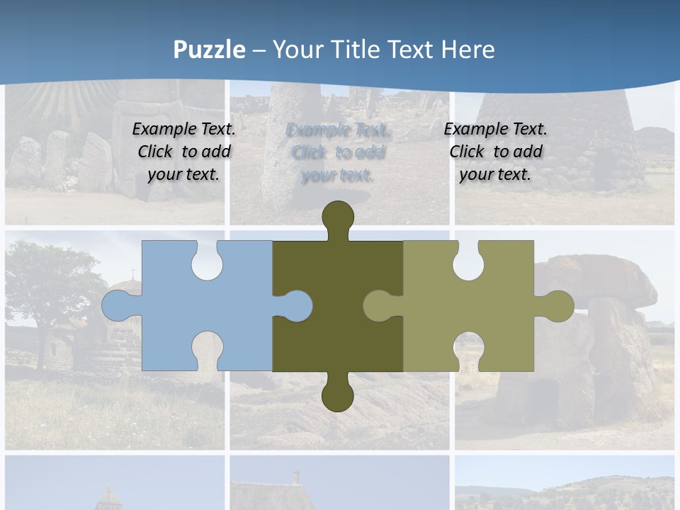 Collage Tower Neolithic PowerPoint Template