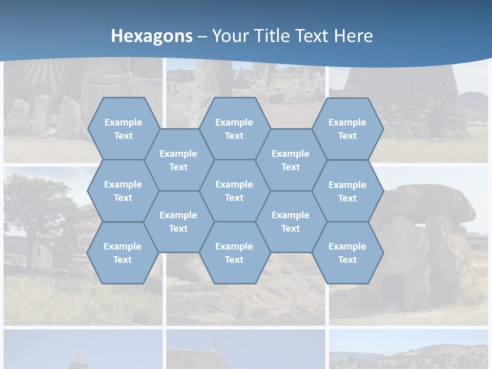 Collage Tower Neolithic PowerPoint Template