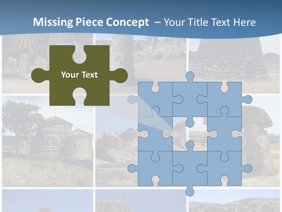 Collage Tower Neolithic PowerPoint Template