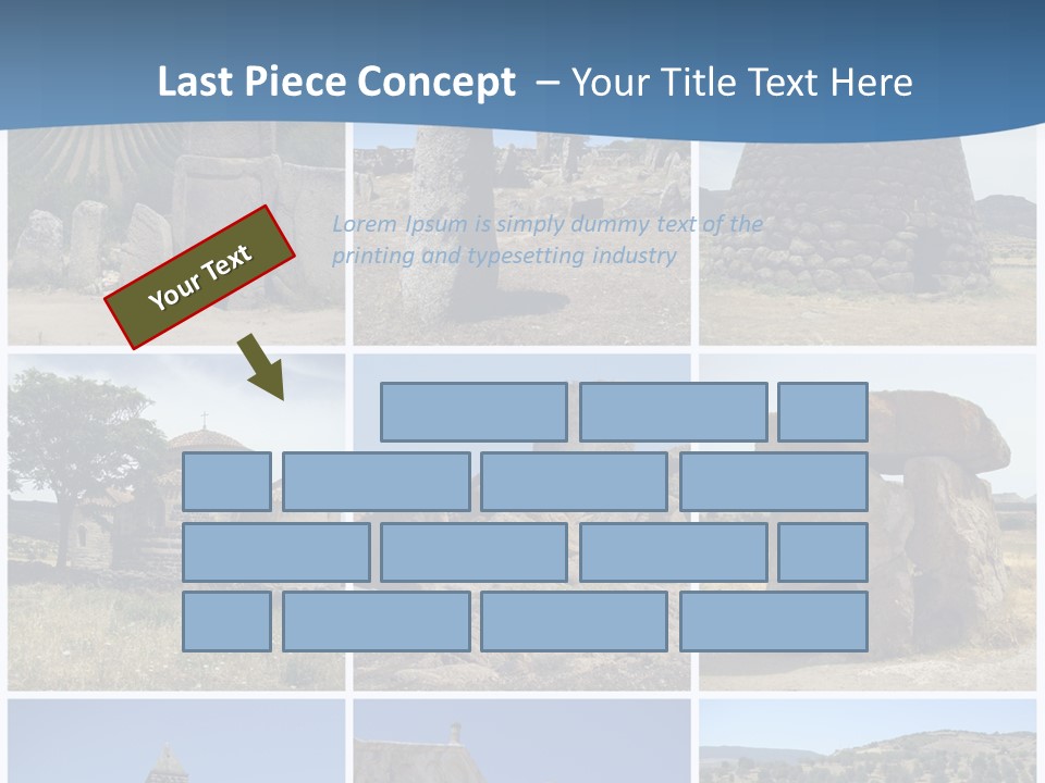 Collage Tower Neolithic PowerPoint Template
